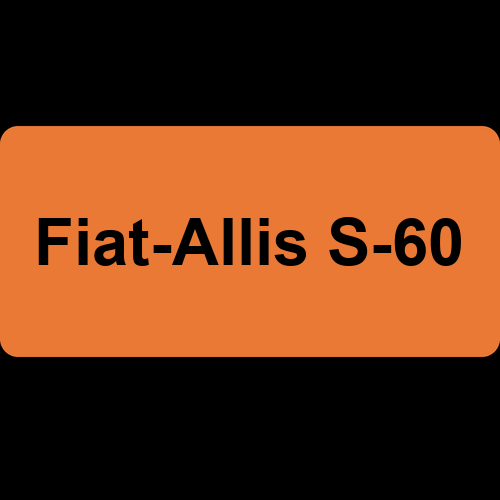 Fiat-Allis S-60